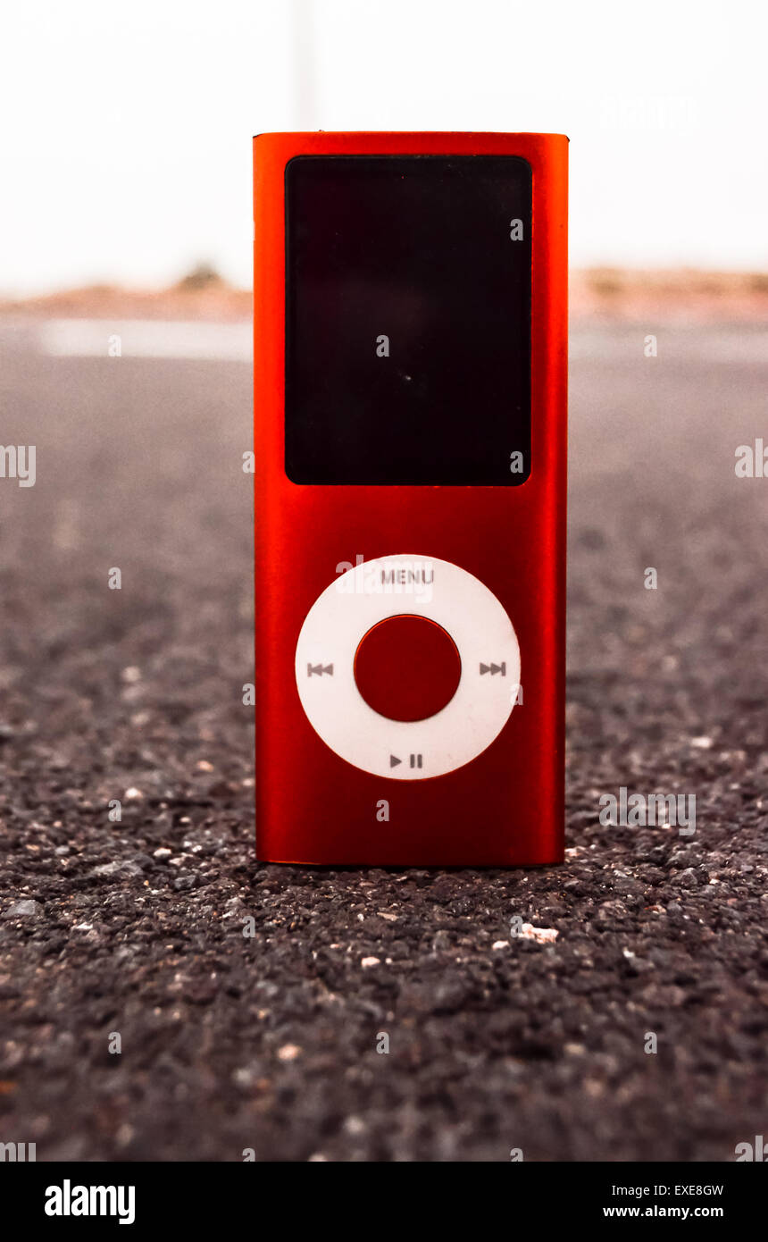 Vintage MP3 Music Player Stock Photo Alamy