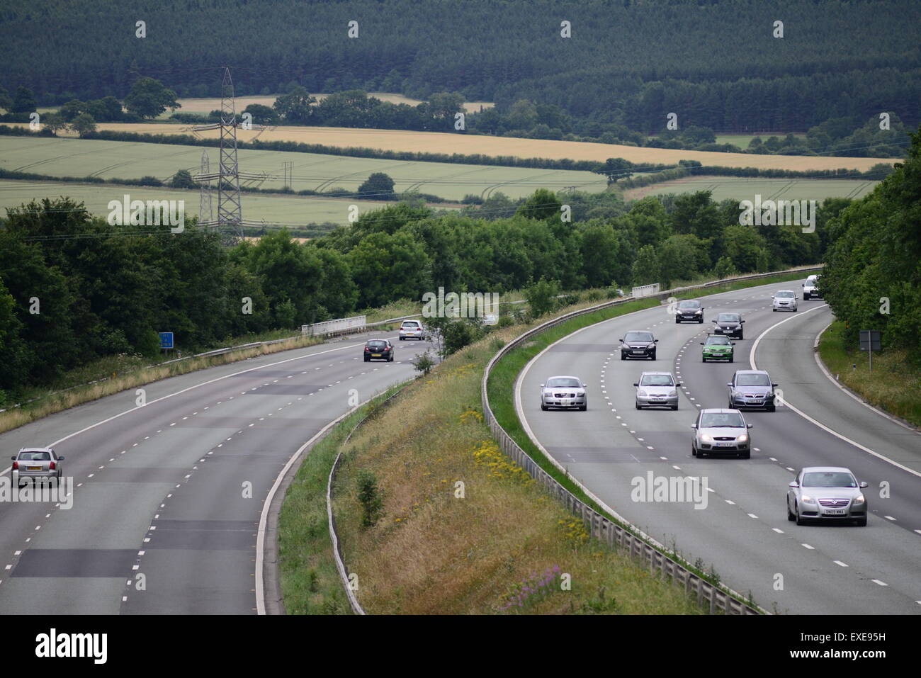 Sheffield transport motorway hi-res stock photography and images - Alamy