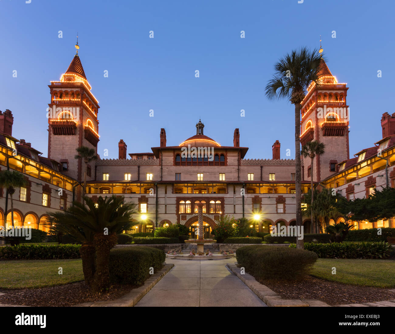 thumbnail image 2 of 3dRose Flagler College Trivet - St Augustine Hotel Ponce De Leon Ceramic Tile, 8x8 Inches 2 of 13