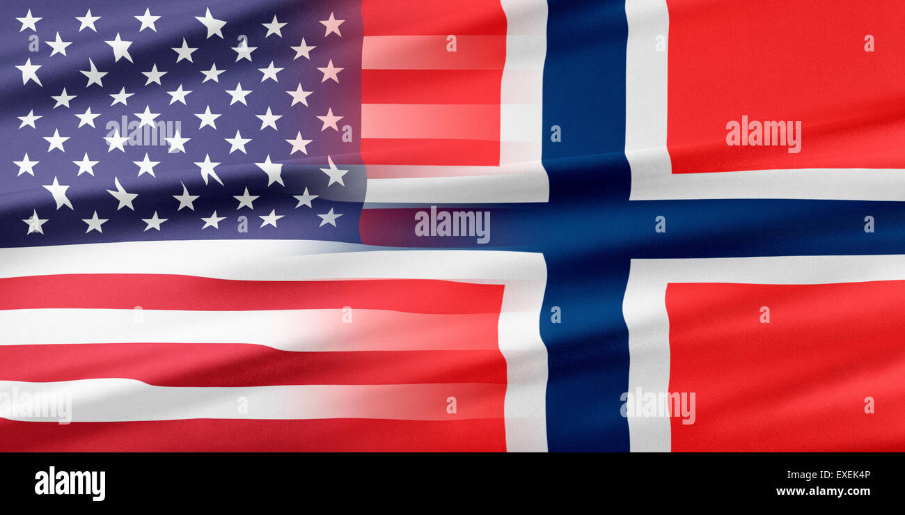 USA and Norway Stock Photo Alamy