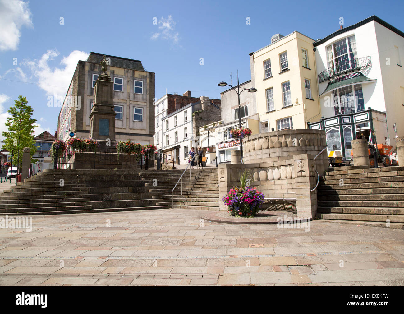 Chepstow town centre center hi-res stock photography and images - Alamy