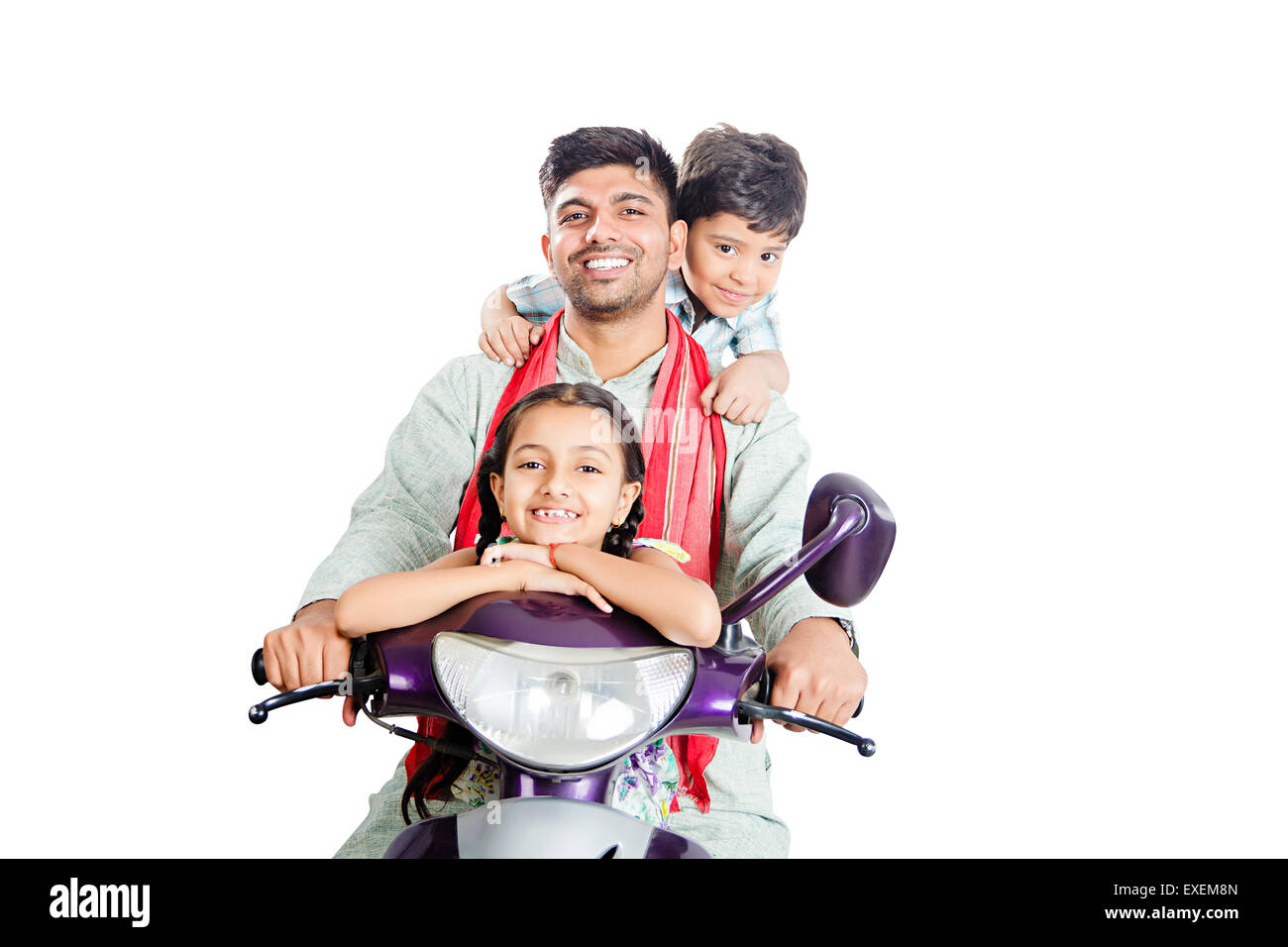 Indian girl scooty hi-res stock photography and images - Alamy