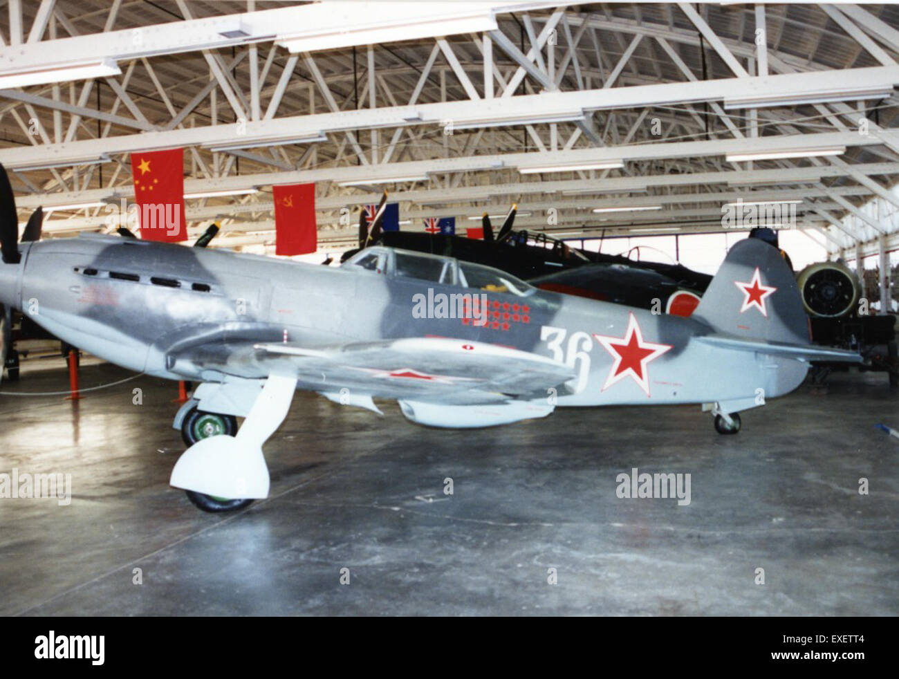 Yakovlev Yak-9U 'Frank' ADDITIONAL INFORMATION (36, cn 01815346) Photo taken Stock Photo