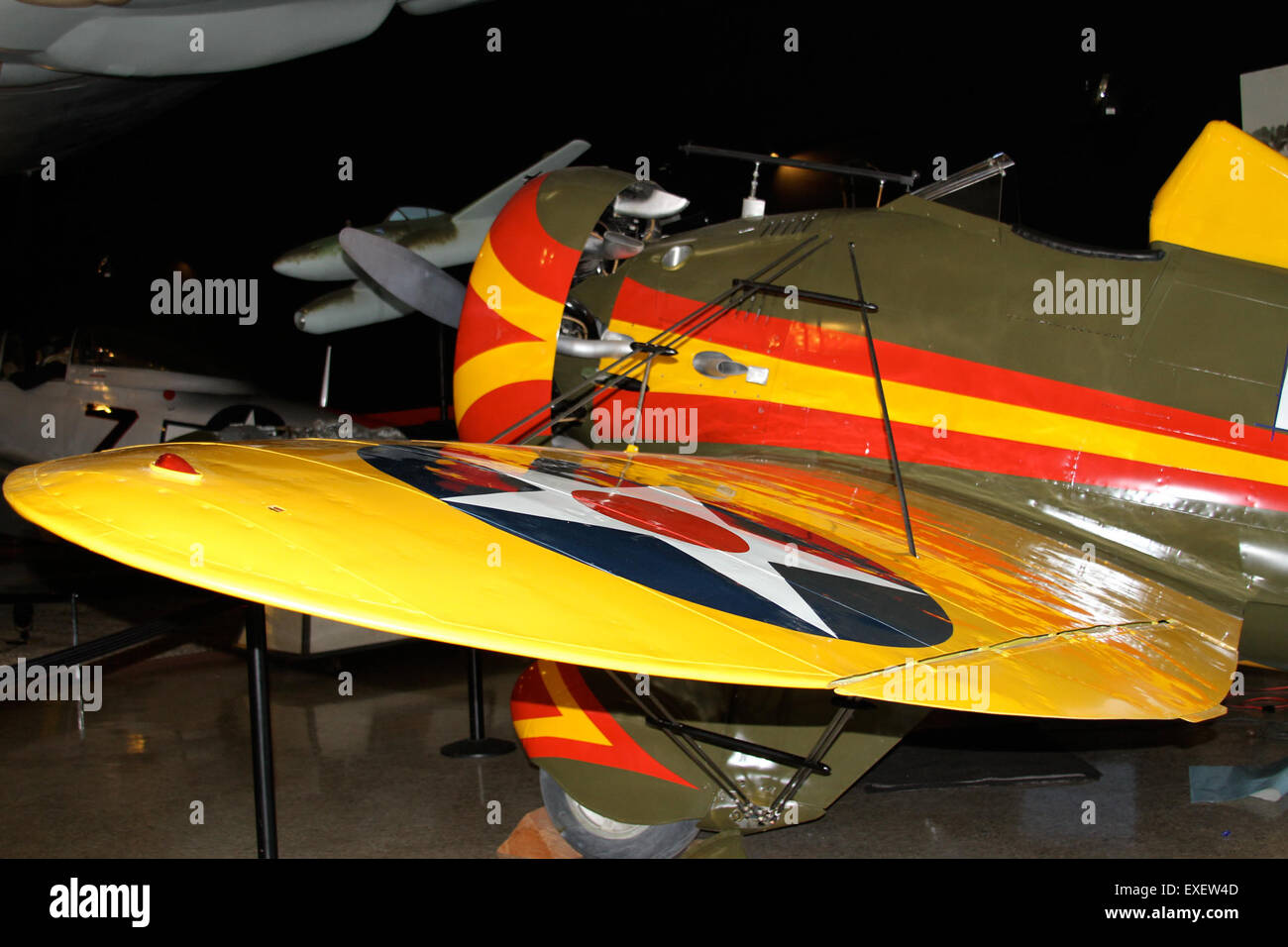 Boeing P26 Peashooter Stock Photo Alamy