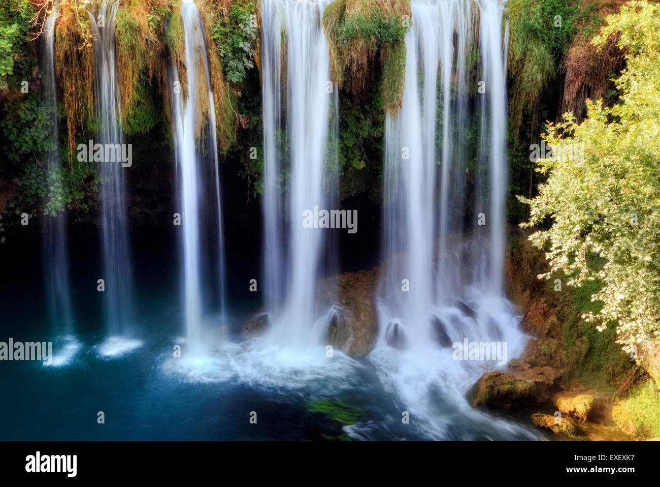 Duden Waterfall, Antalya, Turkey Stock Photo