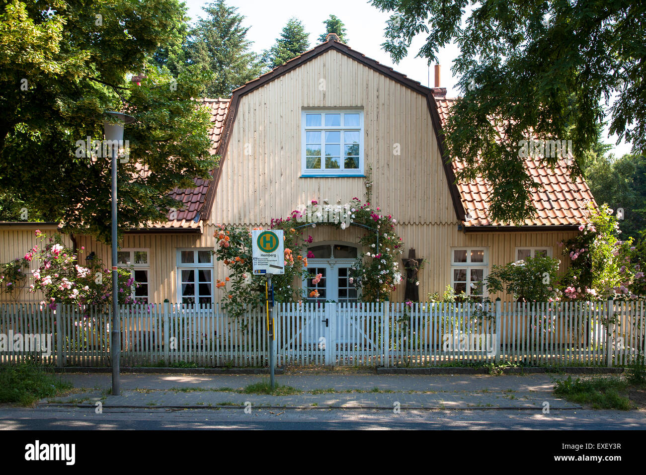 Europe, Germany, Lower Saxony, Worpswede, the Modersohn-House, the residential house of the artist couple Paula and Otto Moderso Stock Photo