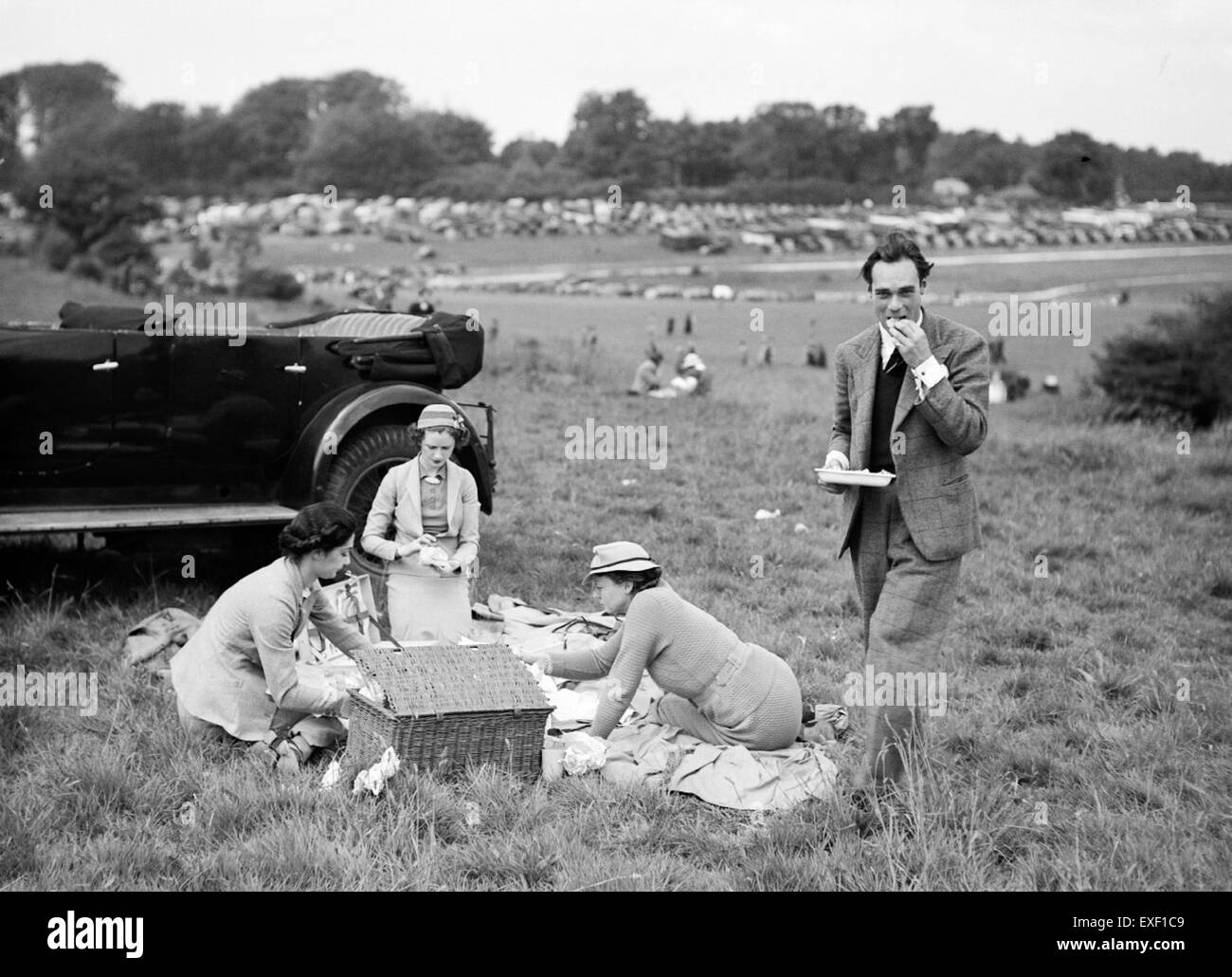 Britse picknick British picnic Stock Photo Alamy