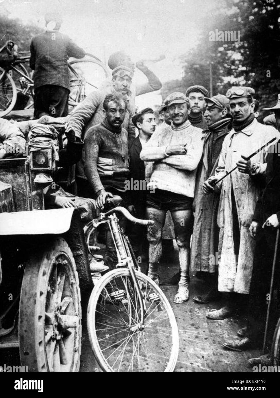 Eerste Tour de France  First Tour de France Stock Photo