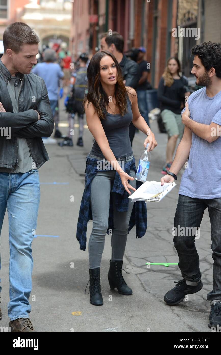 Teenage Mutant Ninja Turtles 2 Movie Set Featuring Megan Fox