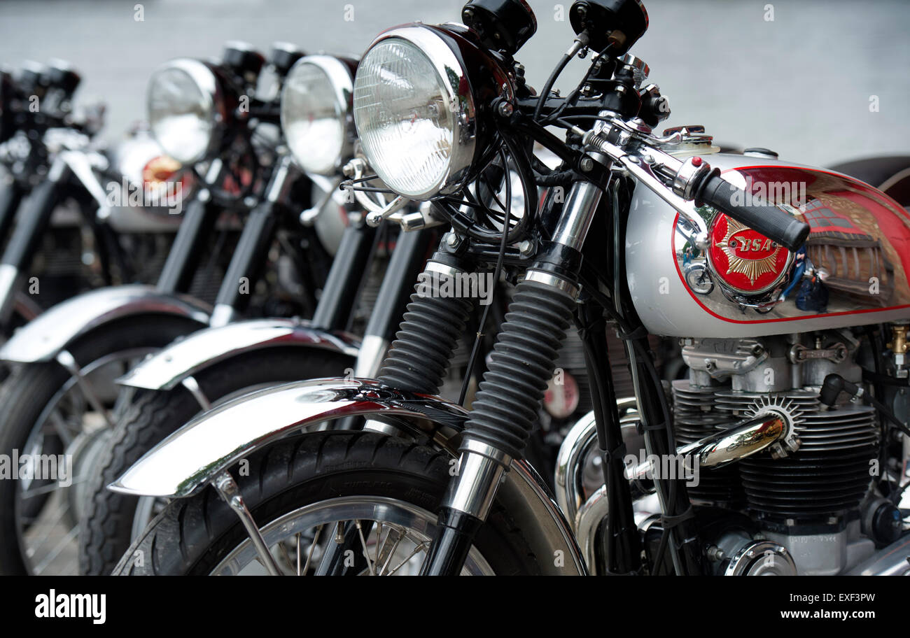 Bsa rocket gold star hi-res stock photography and images - Alamy