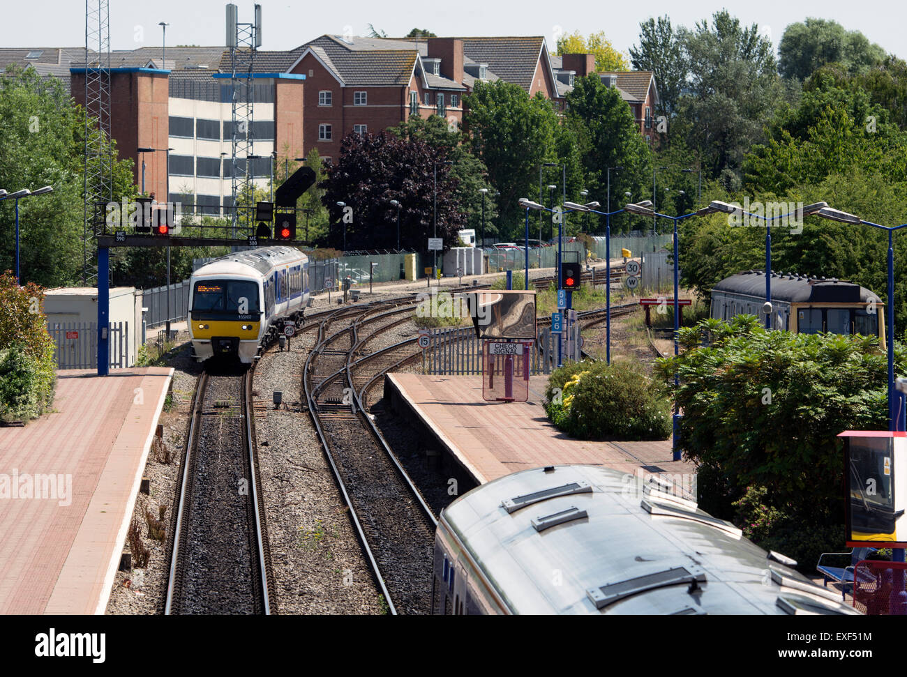 Aylesbury railway station, Buckinghamshire, England, UK Stock Photo