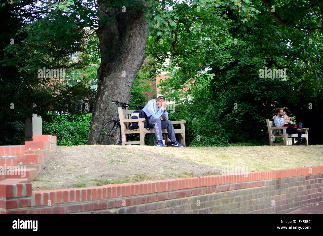 Propped his head in his hand hi-res stock photography and images - Alamy