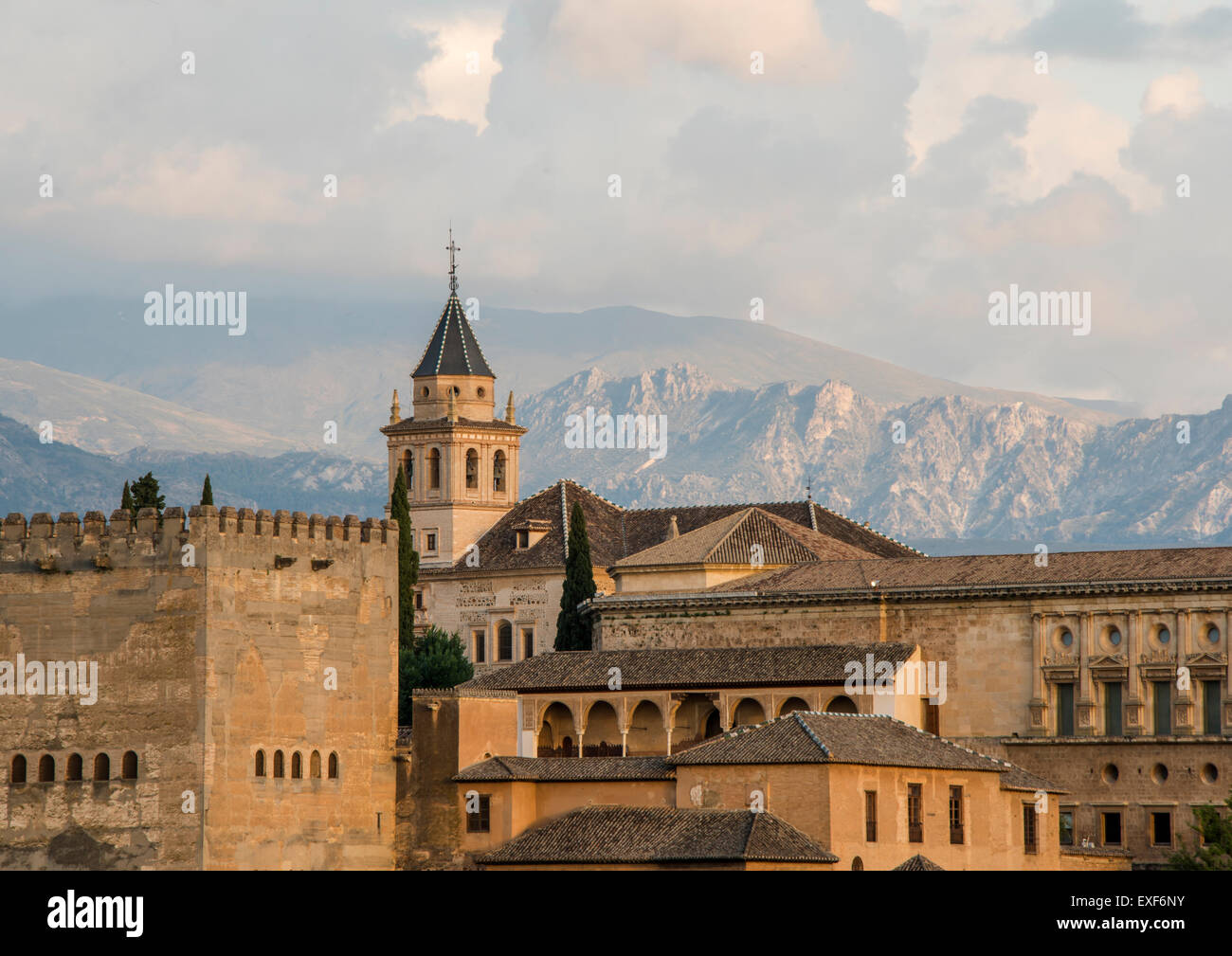 The Alhambra - Granada, Spain Stock Photo
