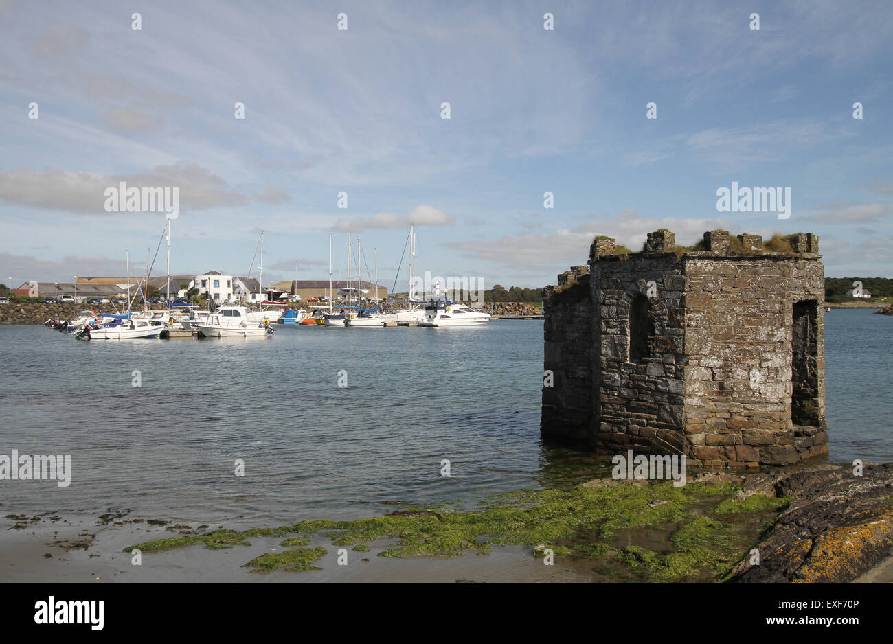 Victorian Bath House Ardglass County Down Northern Ireland Stock Photo