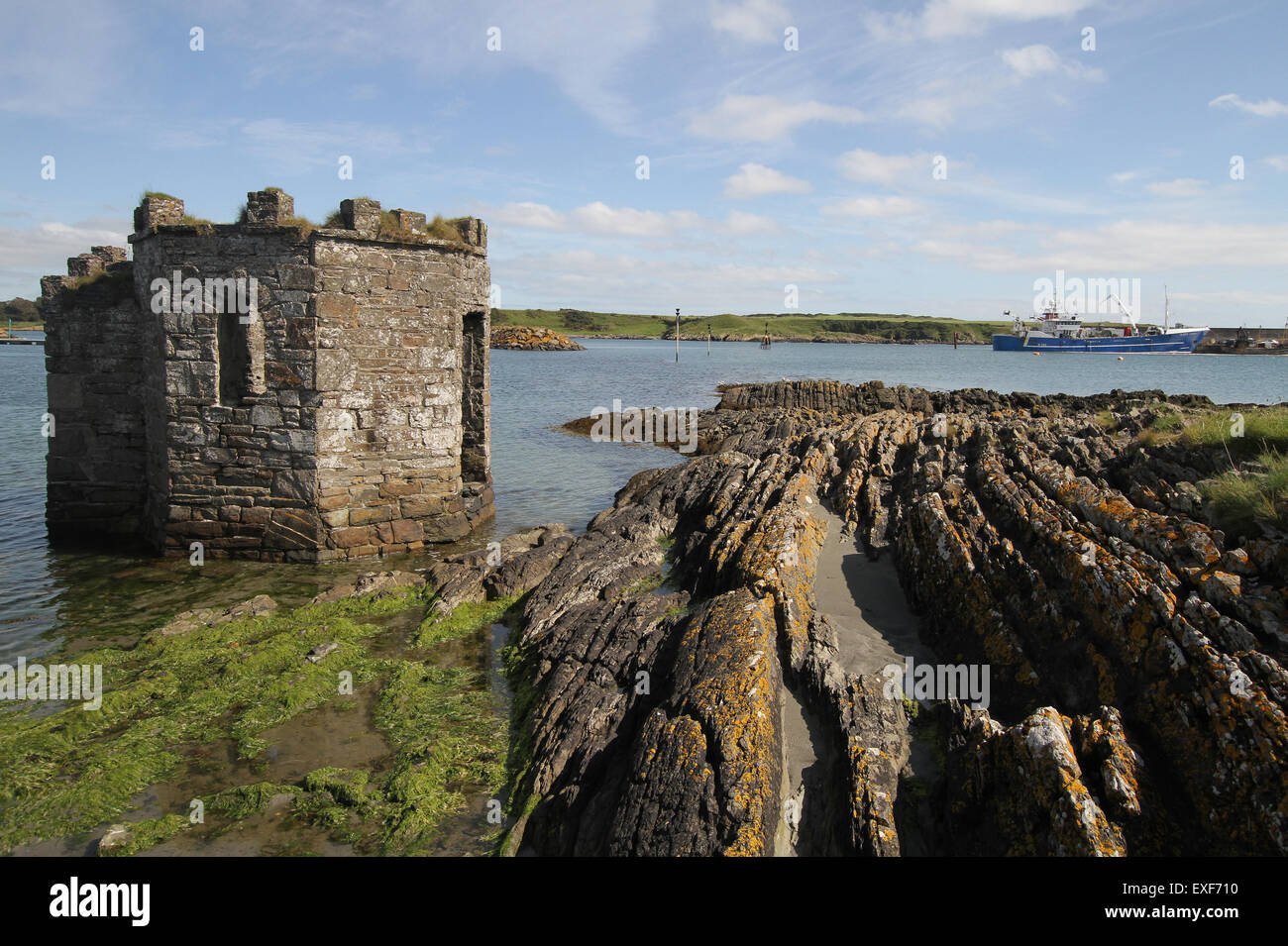 Victorian Bath House Ardglass County Down Northern Ireland Stock Photo