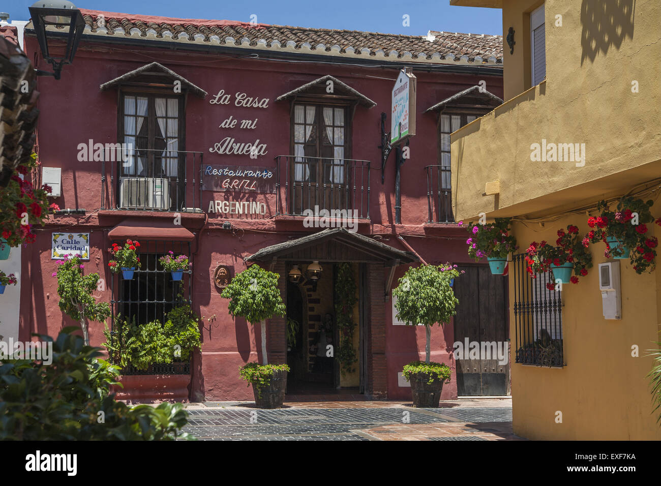 Restaurant Facade In Old Town Estepona Stock Photo Alamy restaurant-facade-in-old-town-estepona-stock-photo-alamy