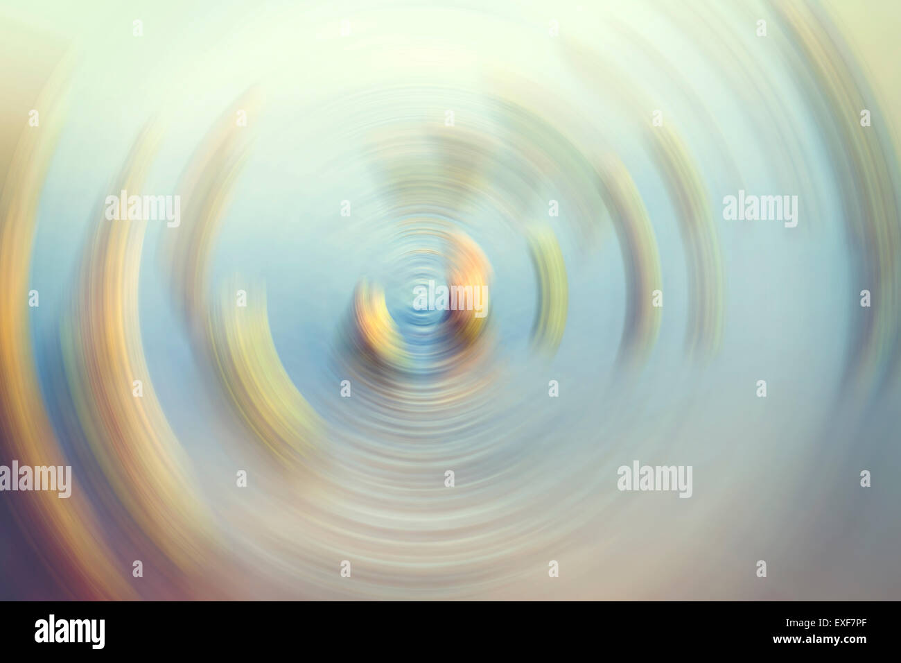 Motion blurred abstract background, rotation effect. Stock Photo