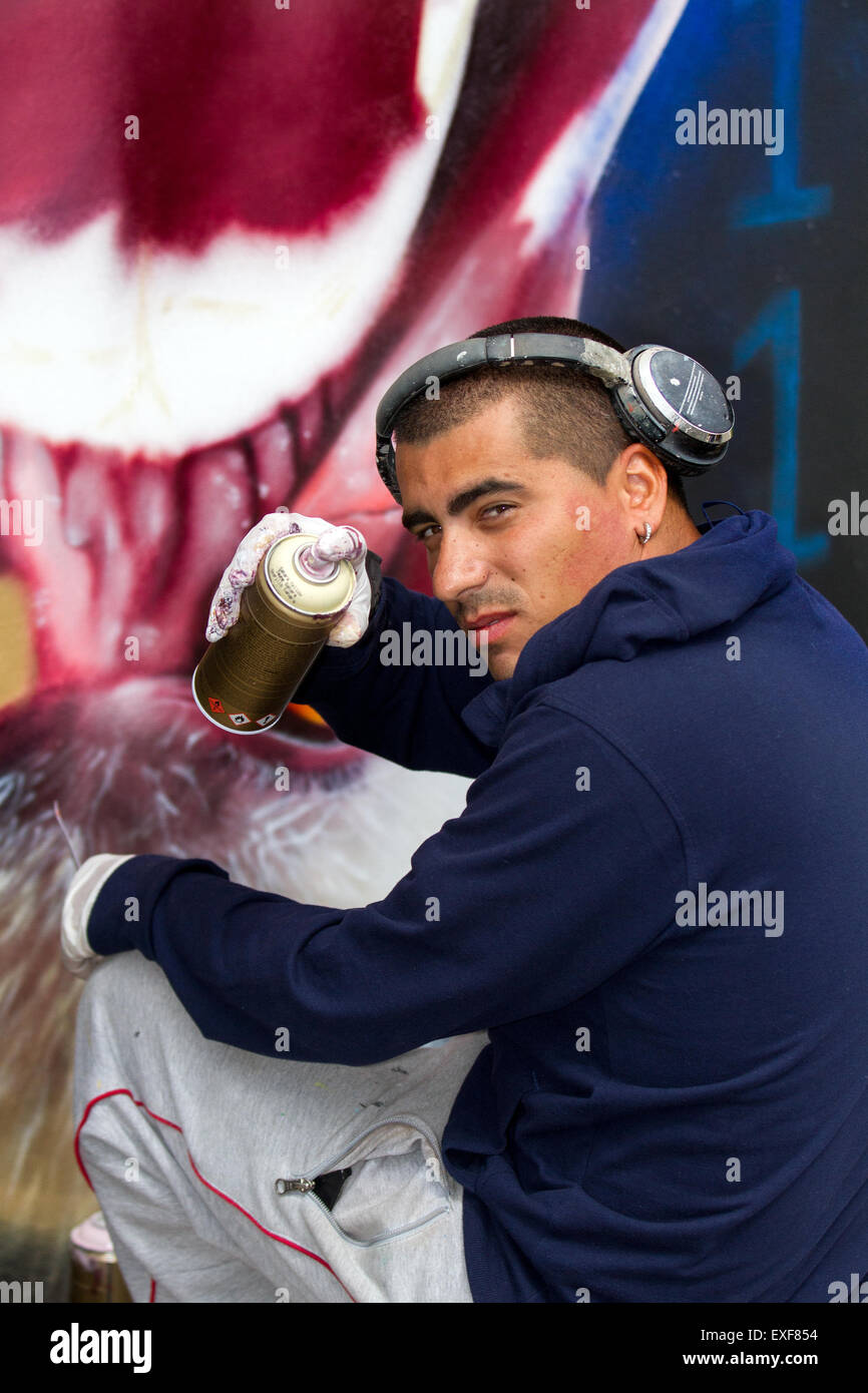 Cookson St car park site, Blackpool, Lancashire, UK. 12th July, 2015