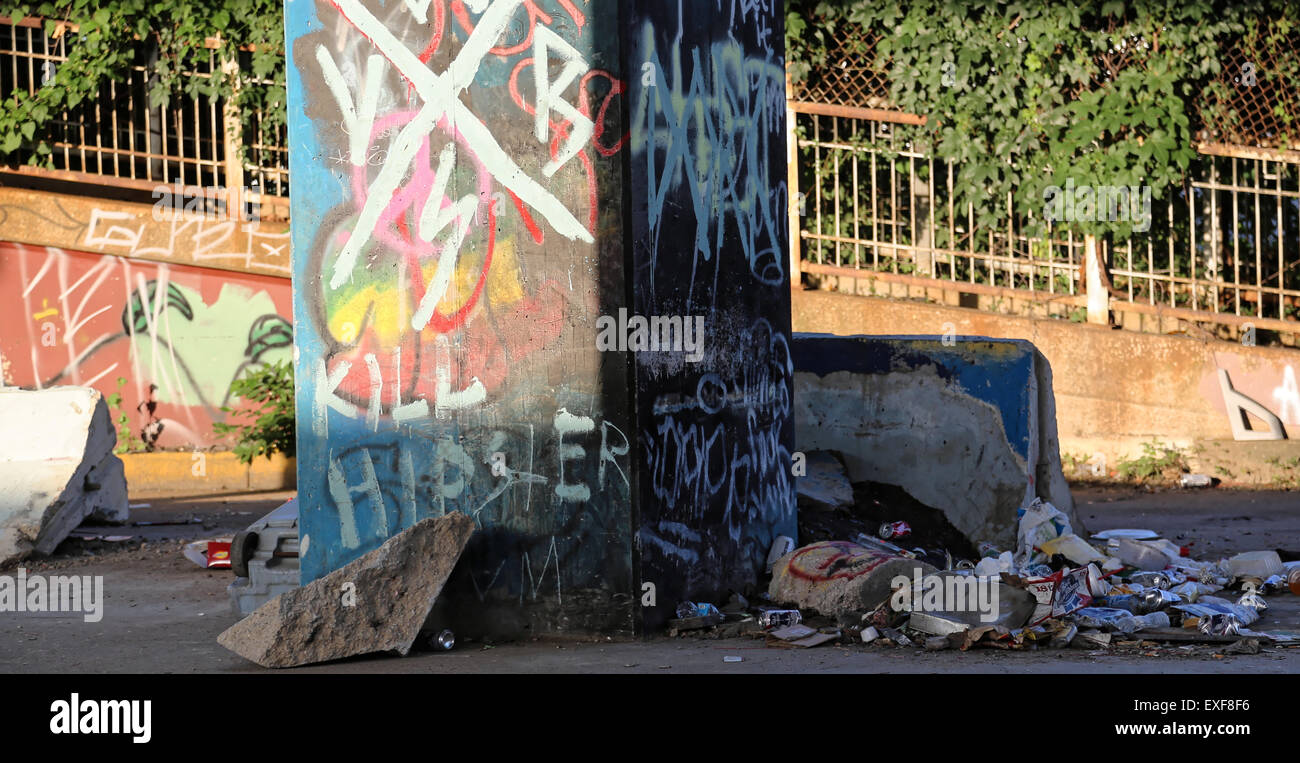Kingshighway skateboard park in St. Louis, MO Stock Photo Alamy