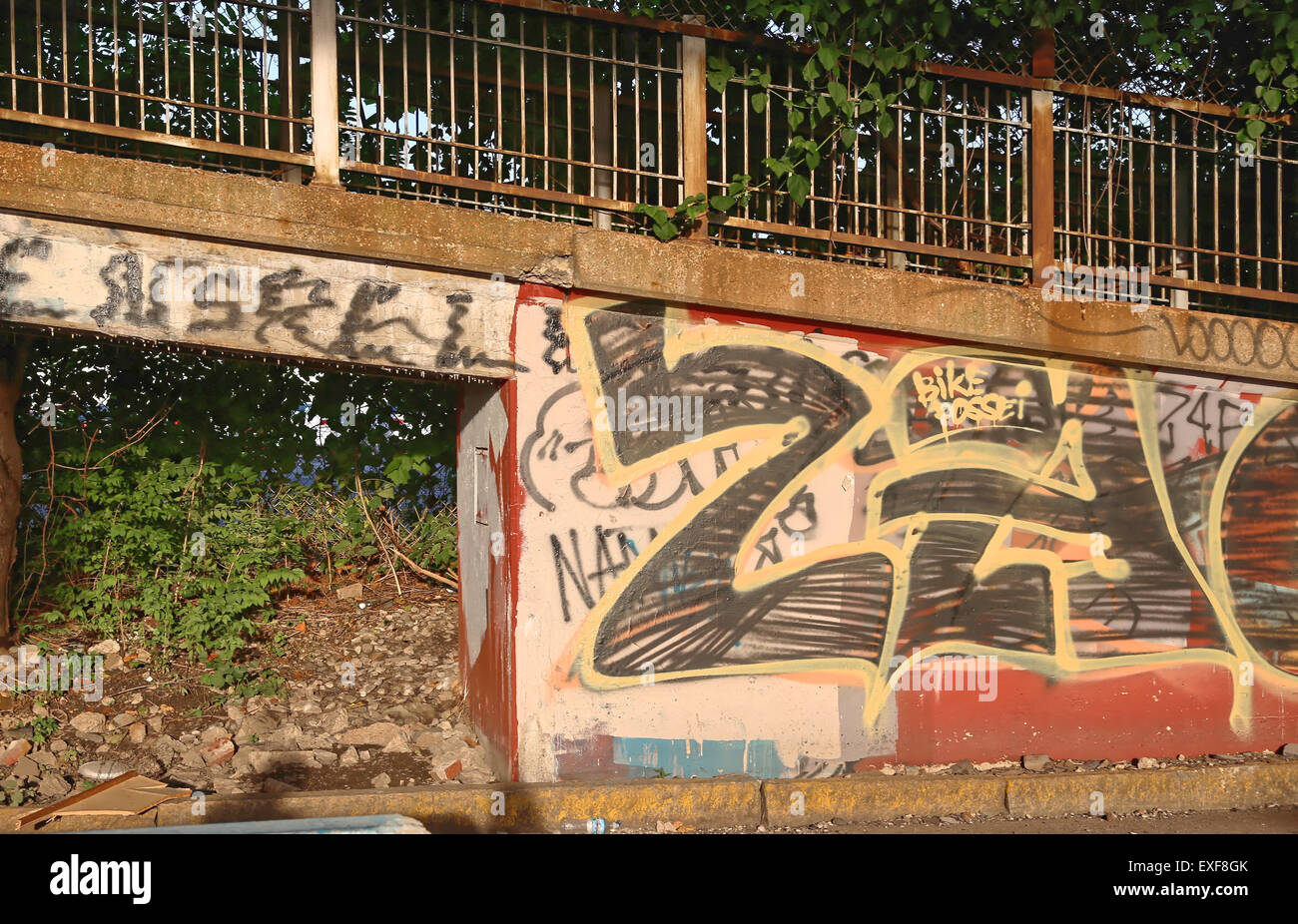 Kingshighway skateboard park in St. Louis, MO Stock Photo Alamy