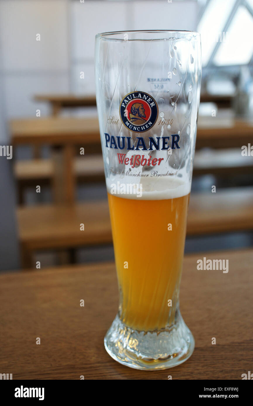 Paulaner beer Stock Photo