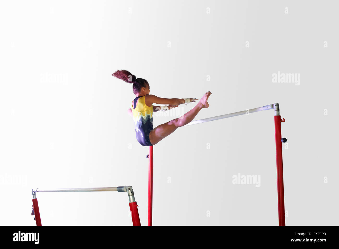 On uneven bars hires stock photography and images Alamy