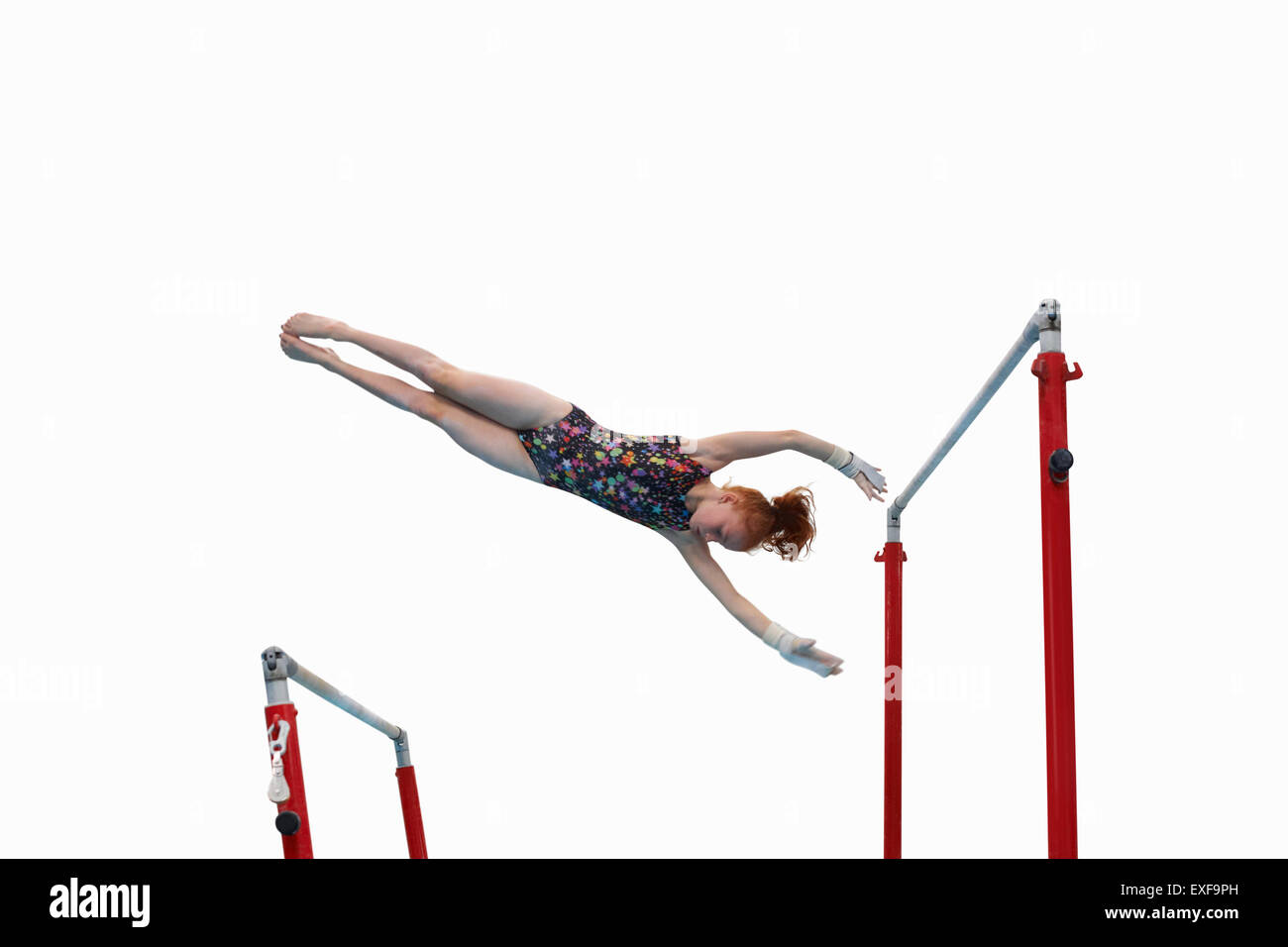 Young girl gymnast hires stock photography and images Alamy