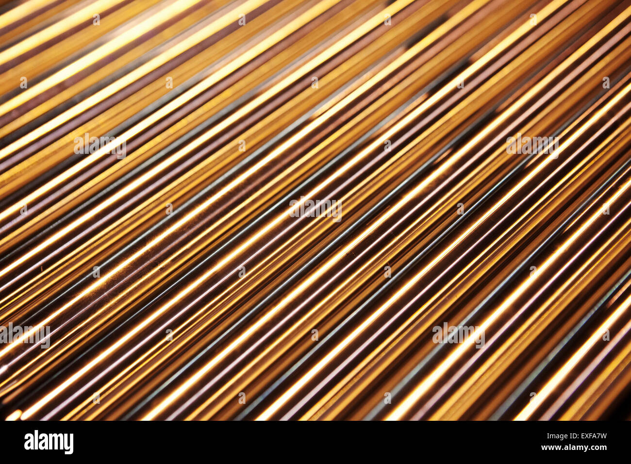Metal rods, close-up Stock Photo