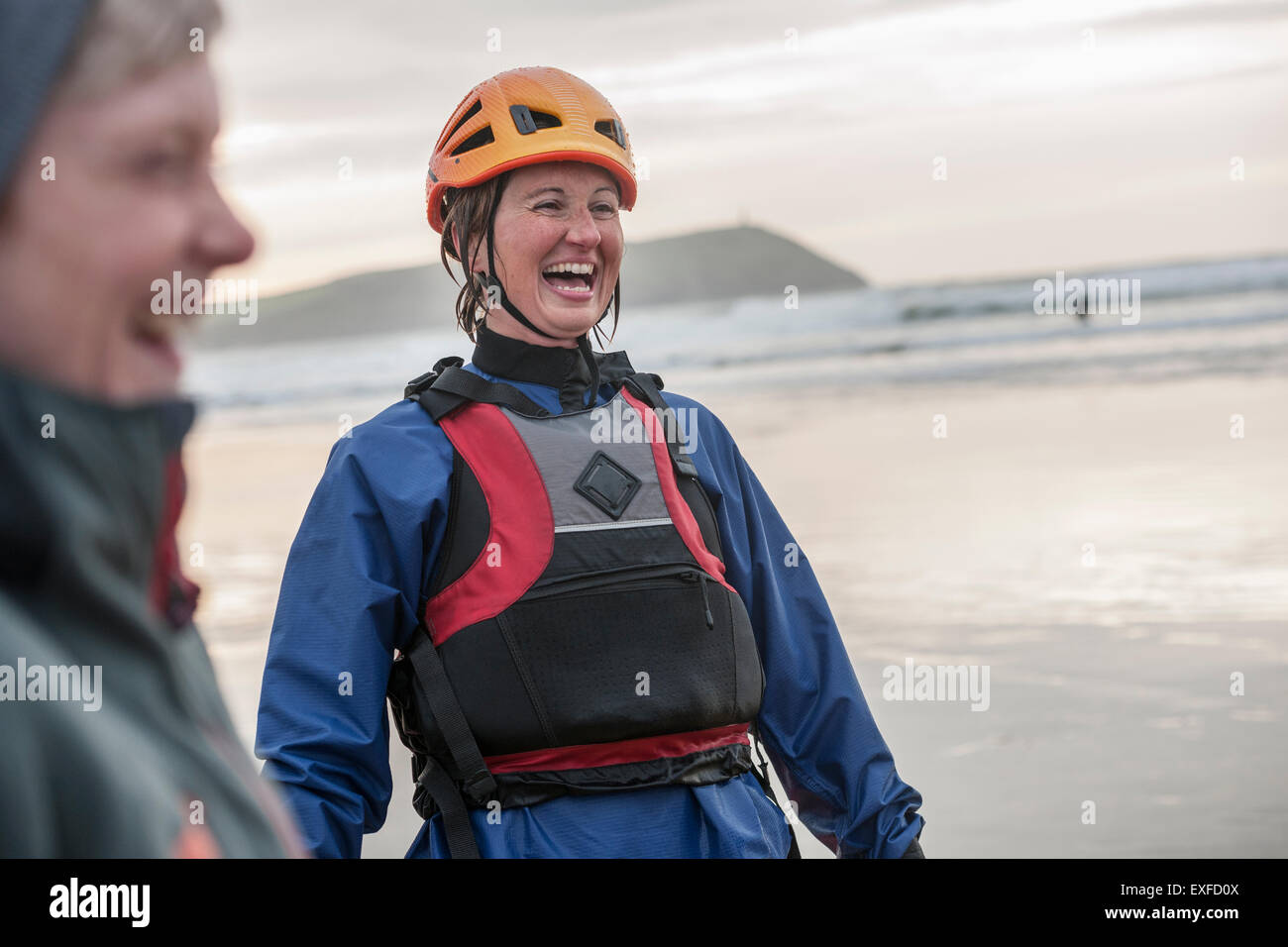 People wearing life preserver hi-res stock photography and images - Alamy