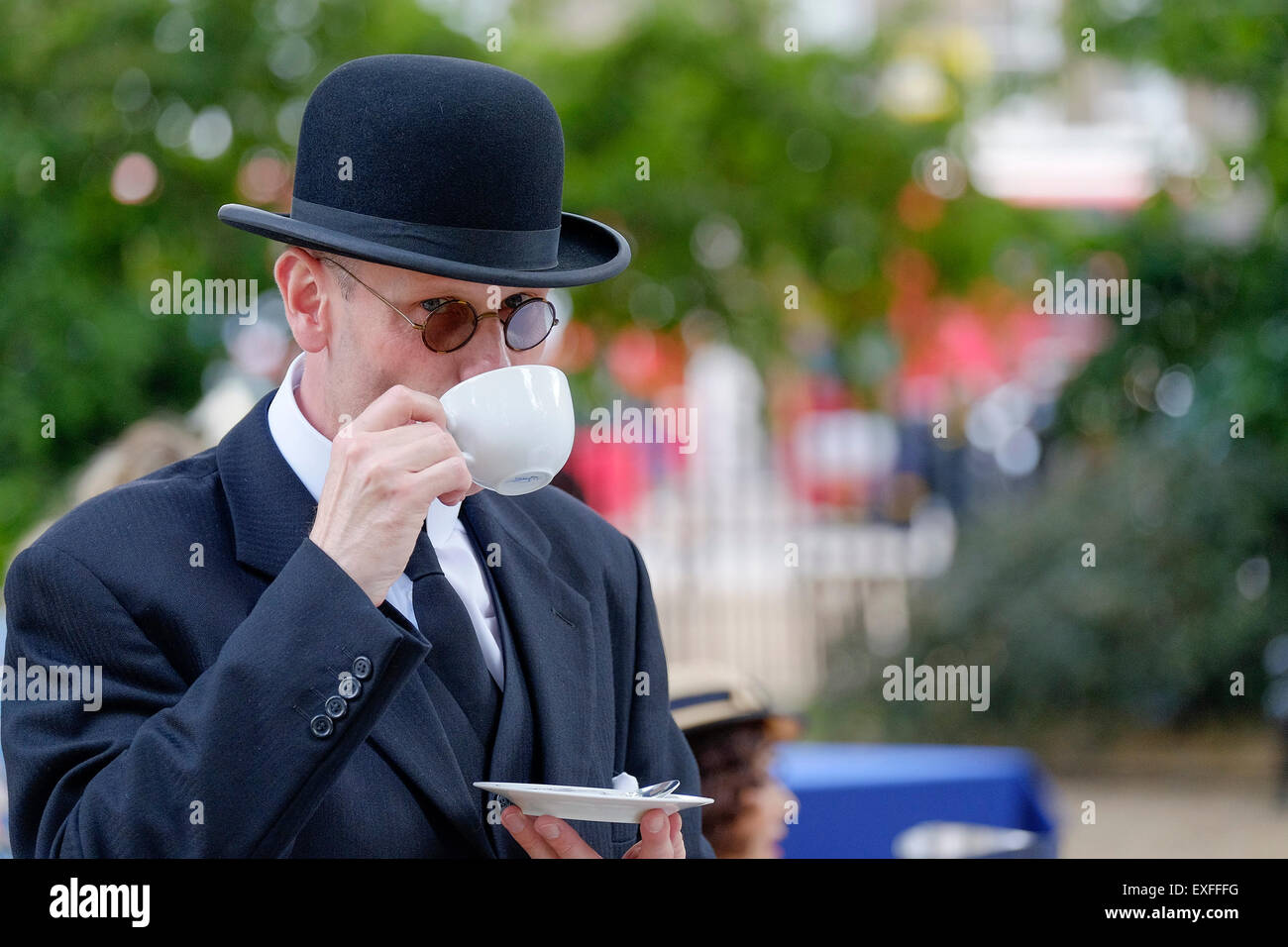 The Chap Olympiad in Bloomsbury, London. Stock Photo