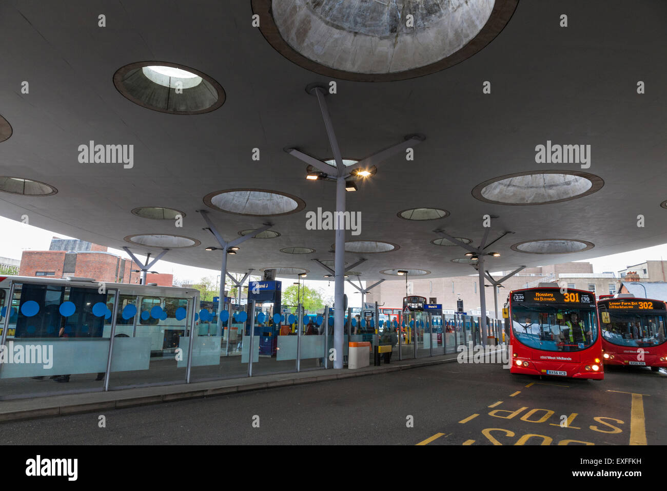 St Paul's Bus Station, Walsall, West Midlands, England, UK Stock Photo Alamy
