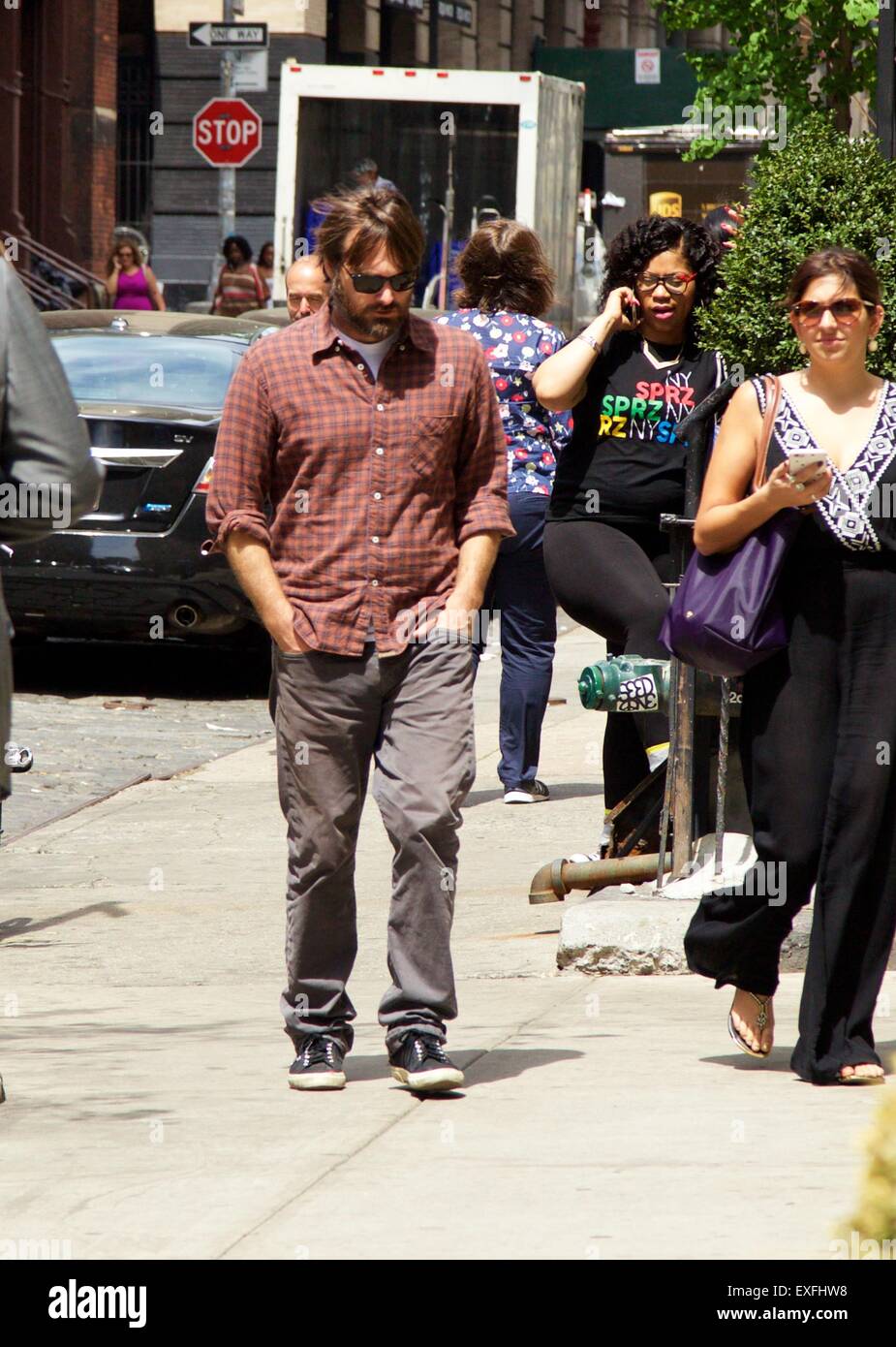 Will Forte out and about in New York City Featuring Will Forte Where
