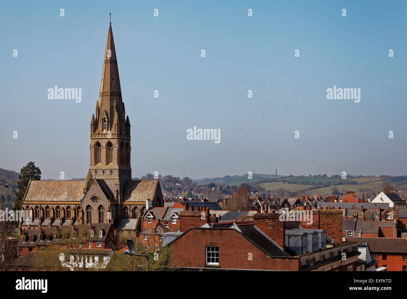 St Leonard's Church, Exeter, Devon, UK Stock Photo Alamy