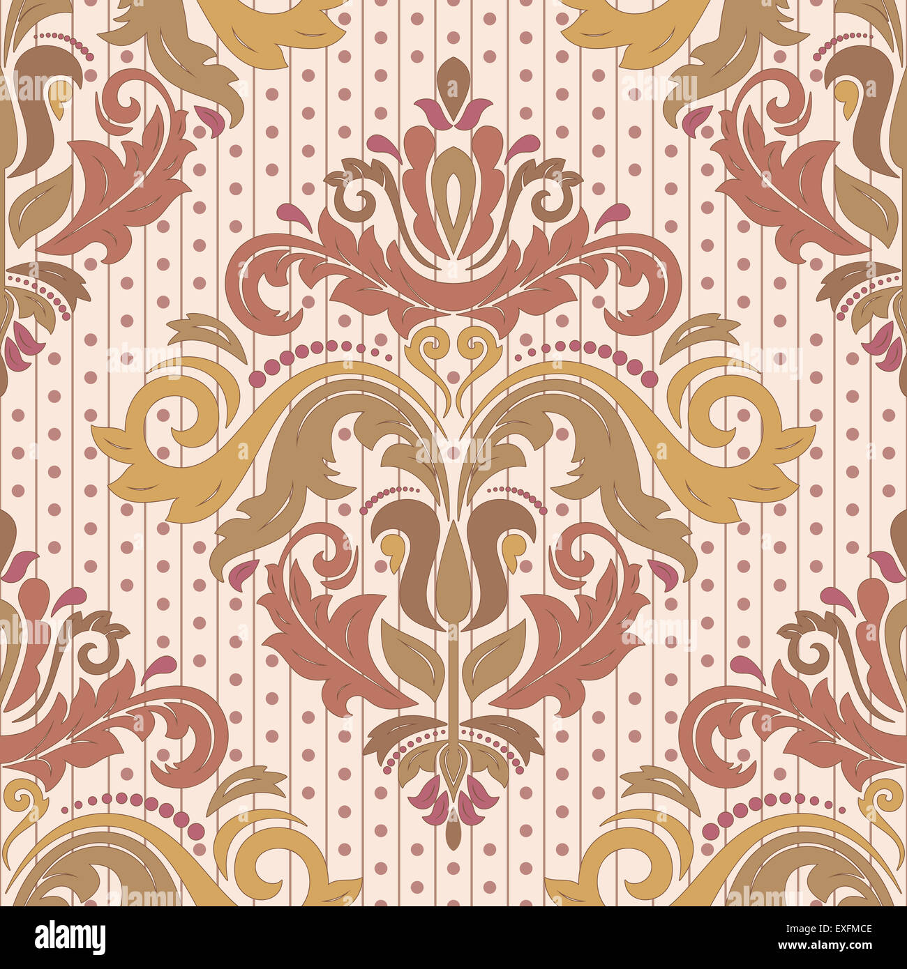 Seamless Orient Background Stock Photo - Alamy