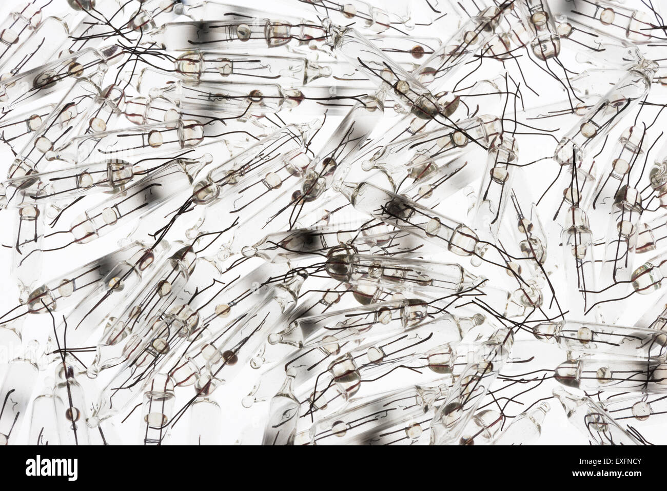 lots of old fashioned energy consuming tungsten filament light bulbs