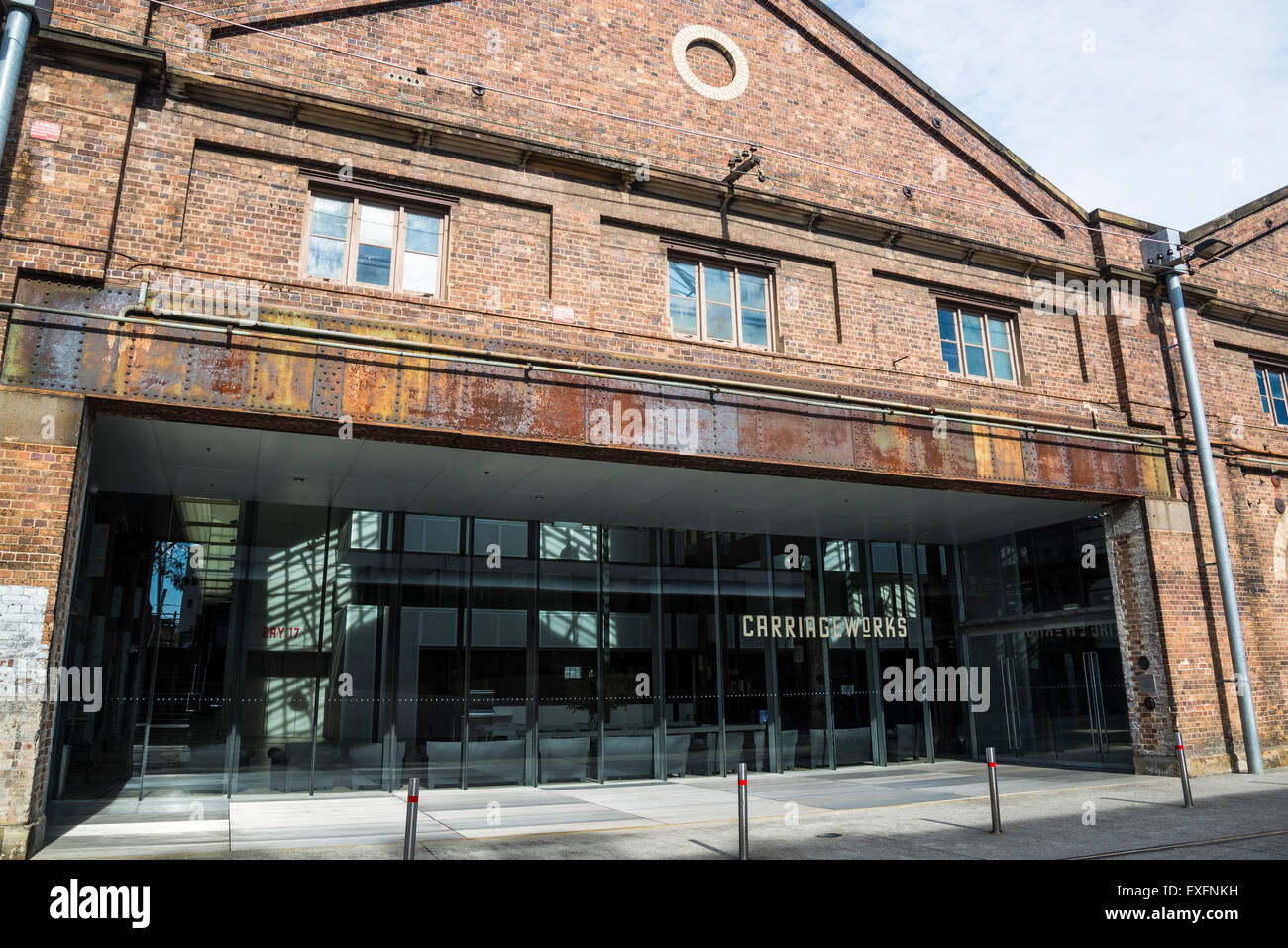 Carriageworks Arts Centre, Sydney, Australia Stock Photo