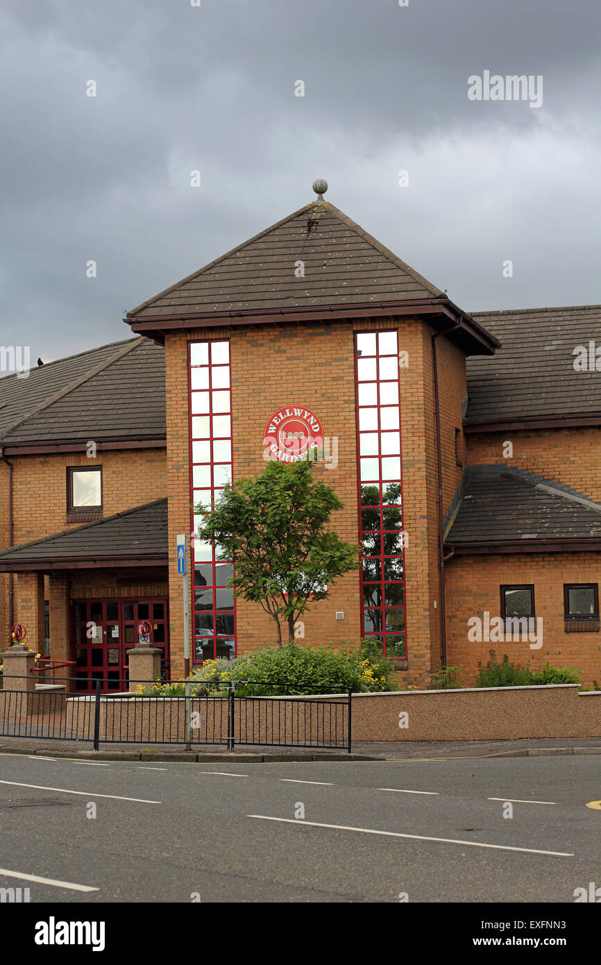 Wellwynd Gardens, Sheltered Housing in Airdrie, North Lanarkshire, Scotland Stock Photo