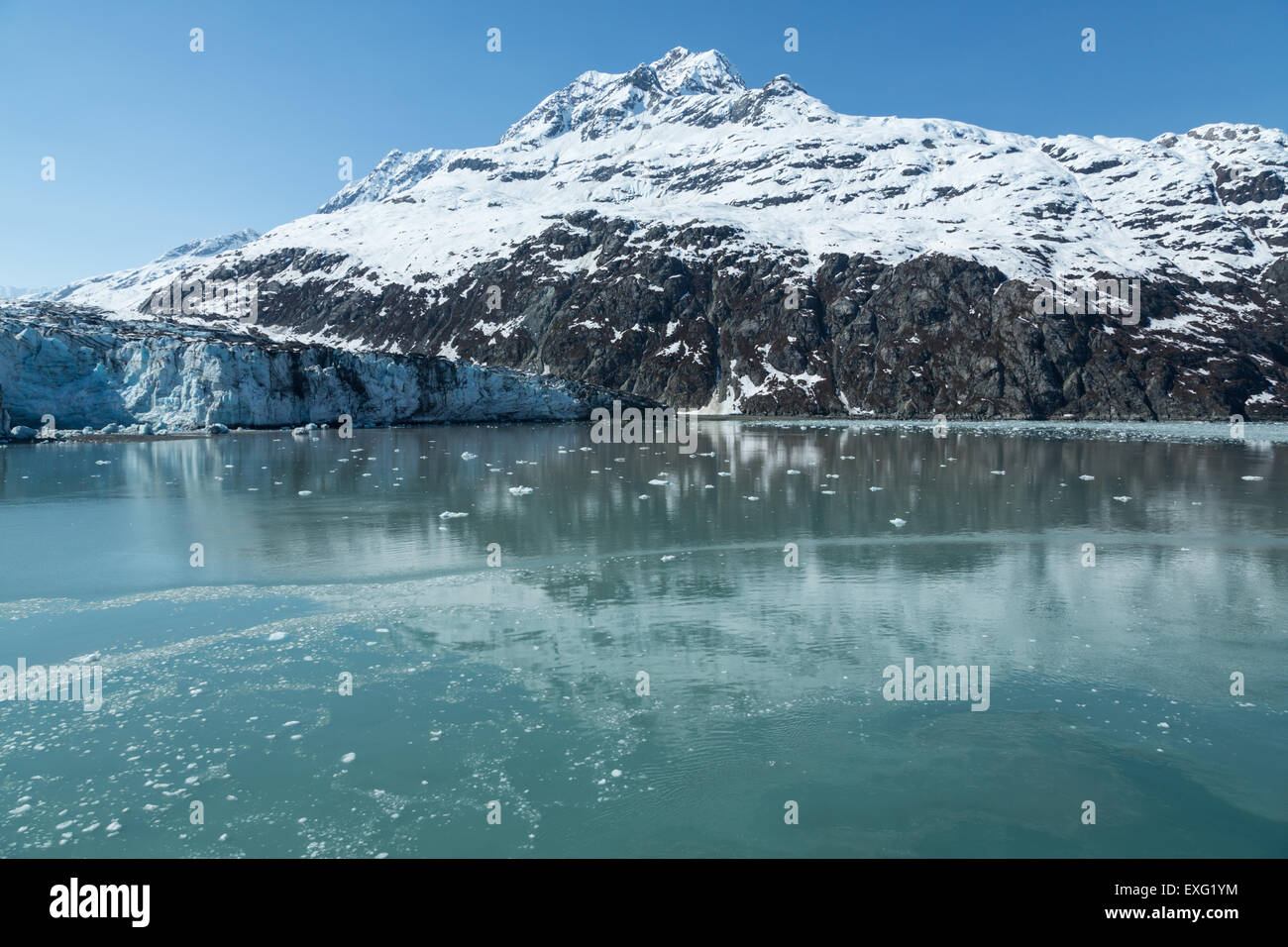 Alaska's Glacier Bay National Park Stock Photo
