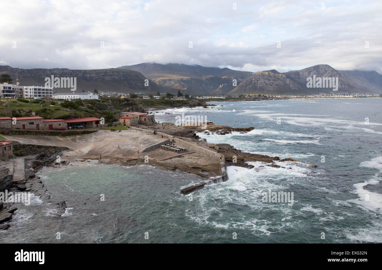coastline Hermanus , South Africa Stock Photo