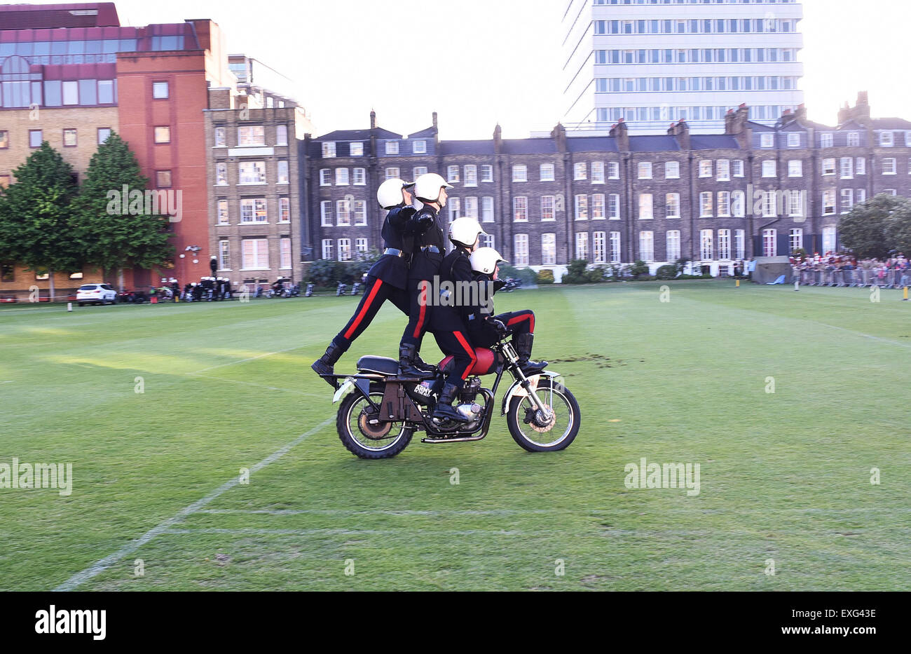 Honourable Artillery Company Open Day 2015 at the Artillery Garden in Old Street, London  Featuring: Atmosphere Where: London, United Kingdom When: 12 May 2015 Stock Photo