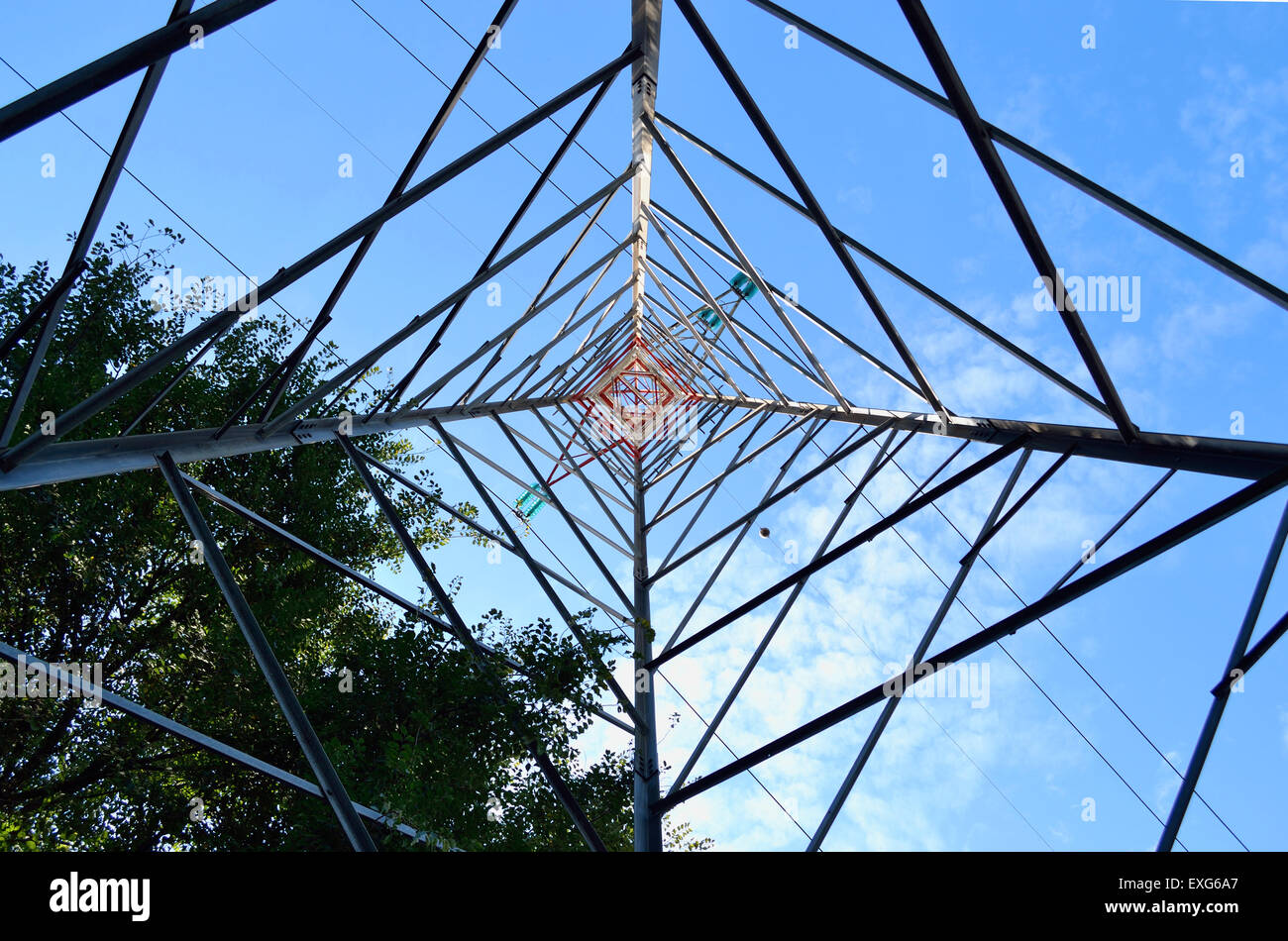 Connection Pylon Electricity pylon connection hi-res stock photography and images - Alamy