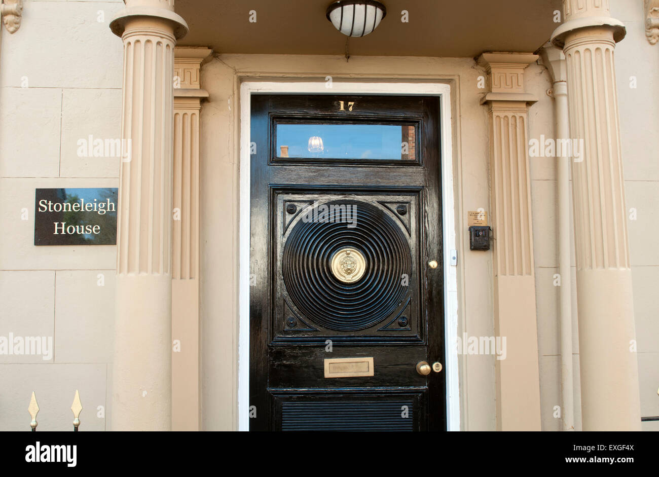 Unusual door in Buckingham town centre, Buckinghamshire, England, UK ...