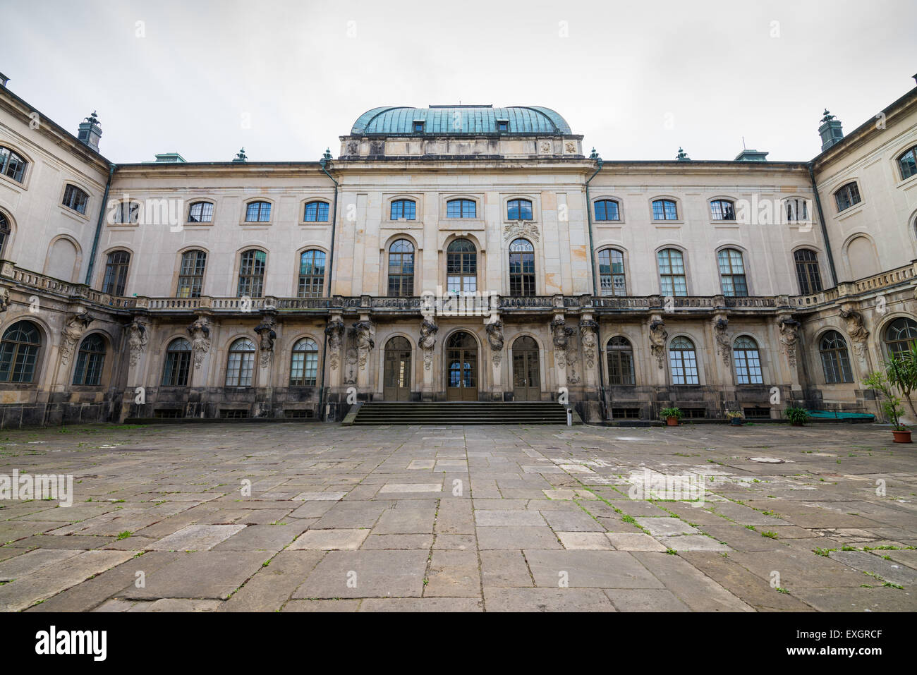 Japanisches Palais, Dresden, Saxonia, Germany, Europe Stock Photo