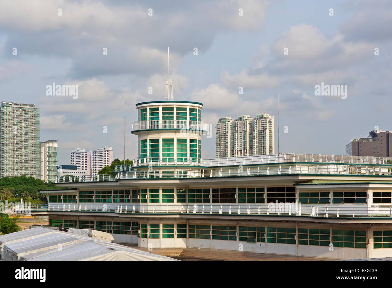 The Historic Art Deco Terminal Building On The Site Of The Old Kallang Airport, Singapore. Stock Photo