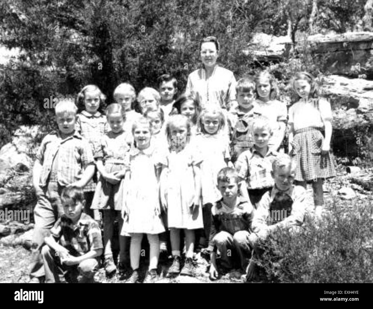 Bethel Springs School grades 13 Stock Photo Alamy