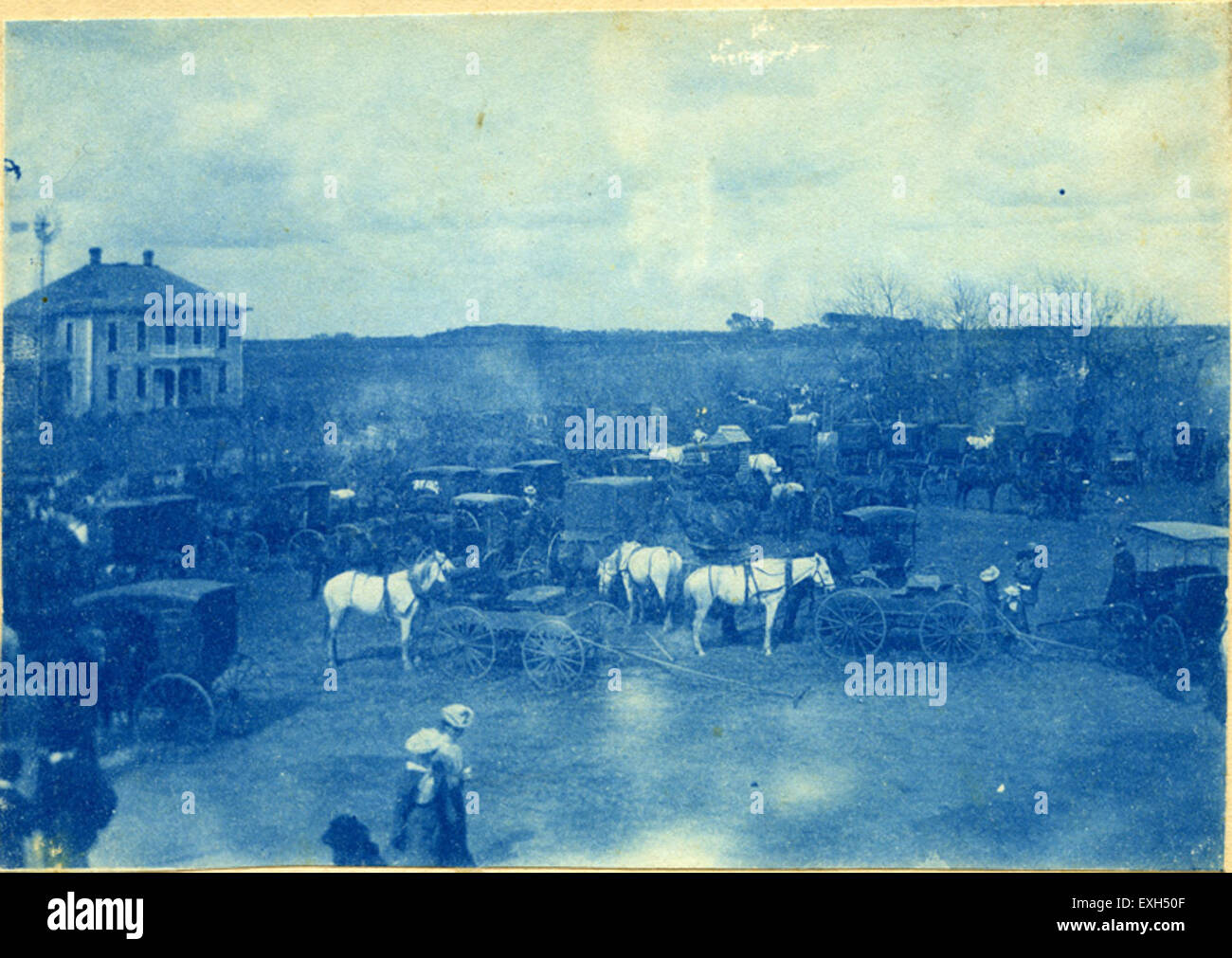 Bethesda hospital dedication, Goessel, Kansas Stock Photo Alamy
