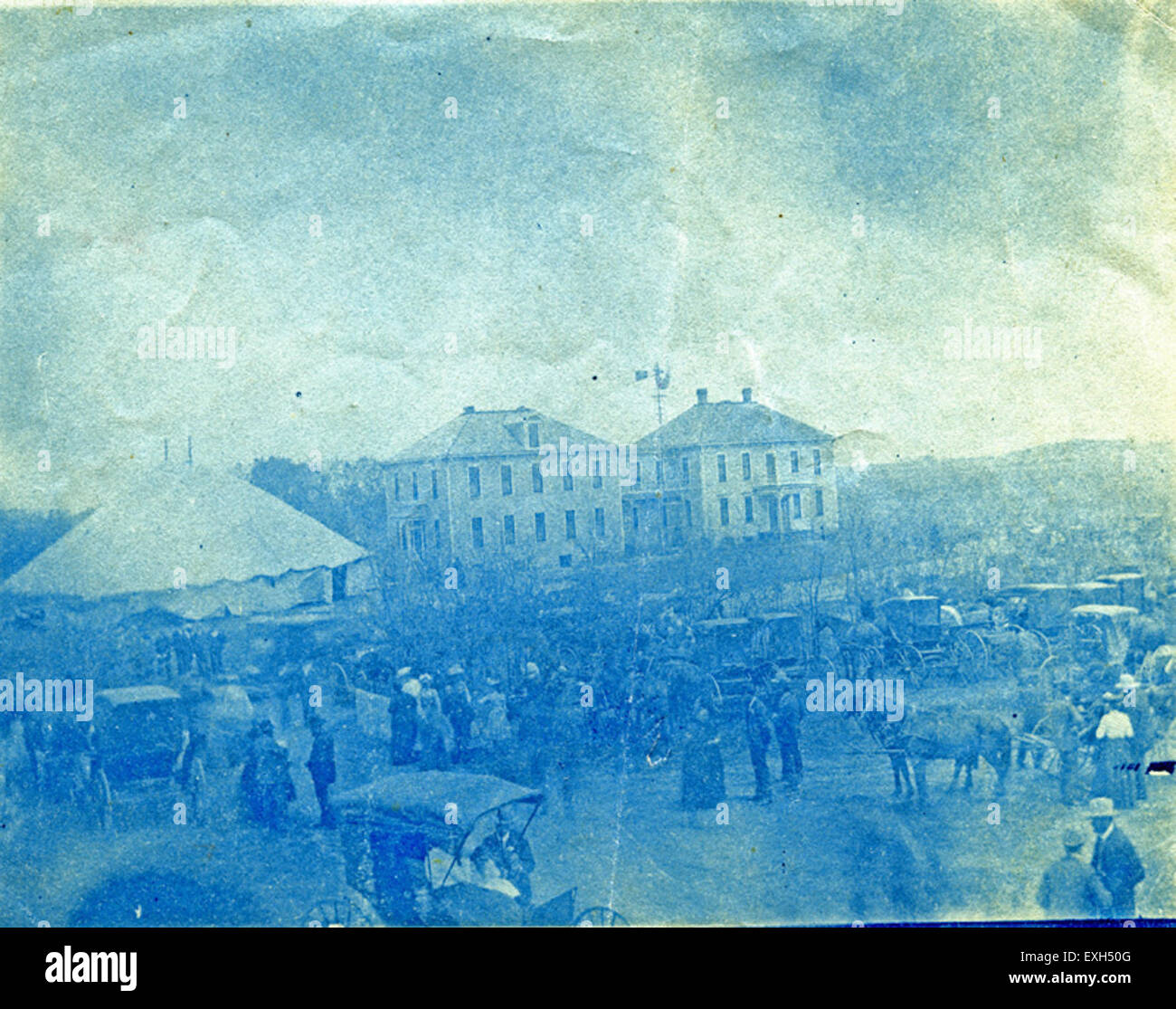 Bethesda hospital dedication, Goessel, Kansas Stock Photo Alamy