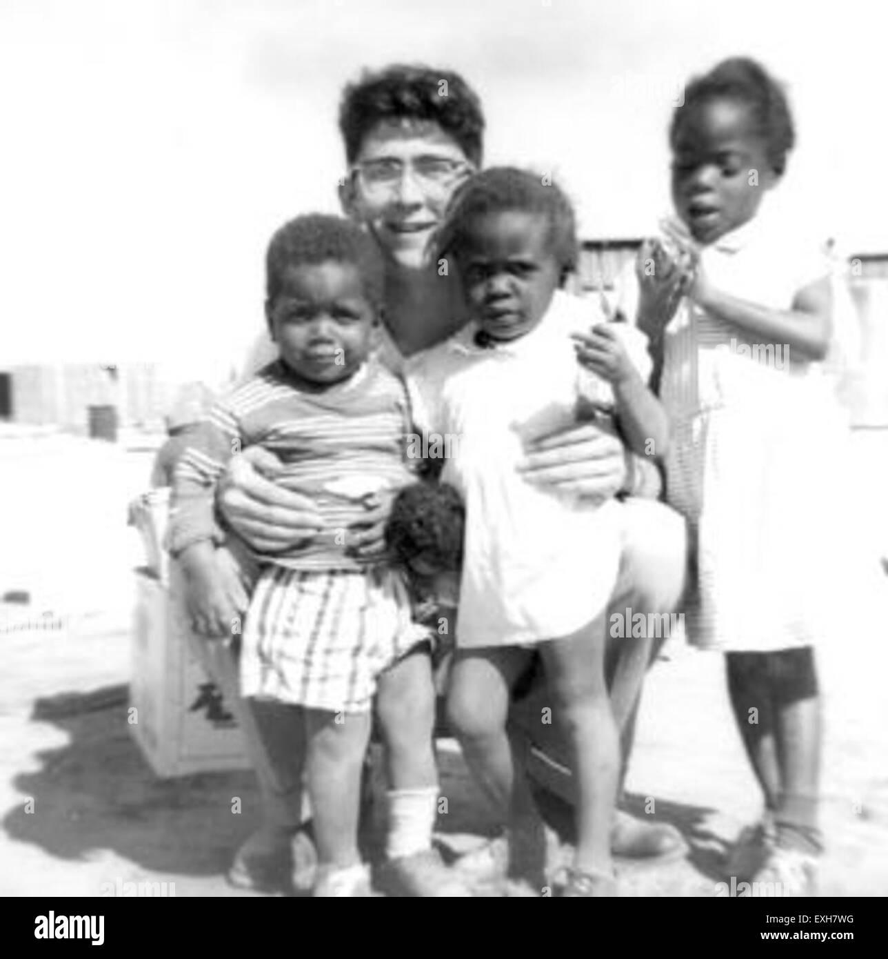 History historic vintage old photograph archive camp of arizona Black