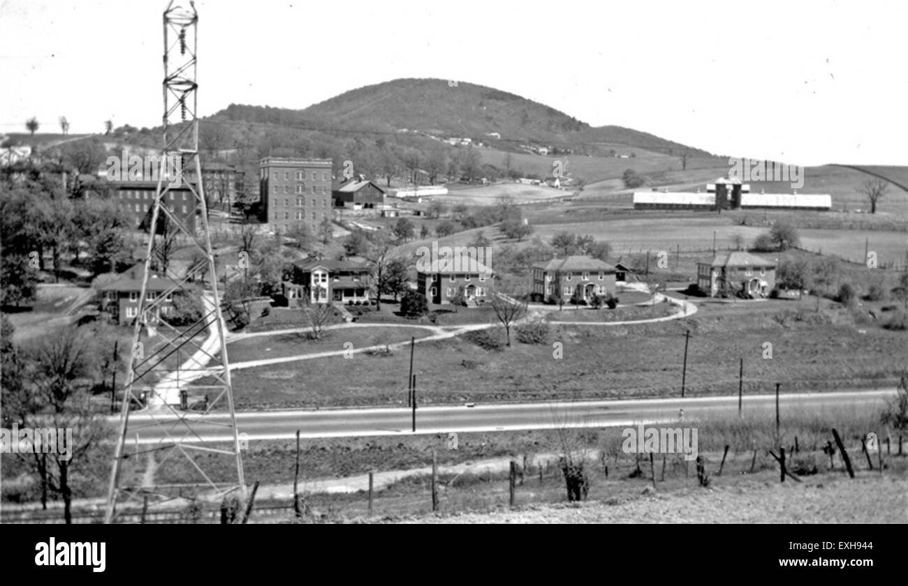 Civilian Public Service 44, Staunton, Virginia, hospital grounds Stock