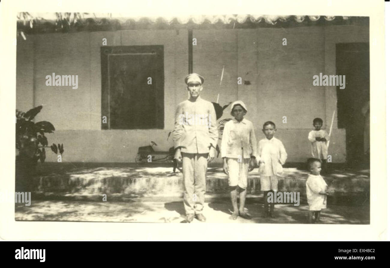 Family At Puerto Casado Stock Photo Alamy